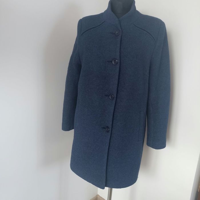 Tanio świetny elegancki płaszcz zimowy Natalia 4xl