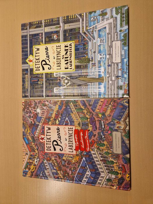 Detektyw Pierre w labiryncie oraz Na ratunek labiryntopolus