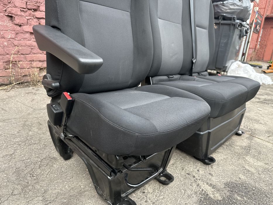 Fotele Komplet Renault master IV Kierowcy Grzany siedzienia pasażerów