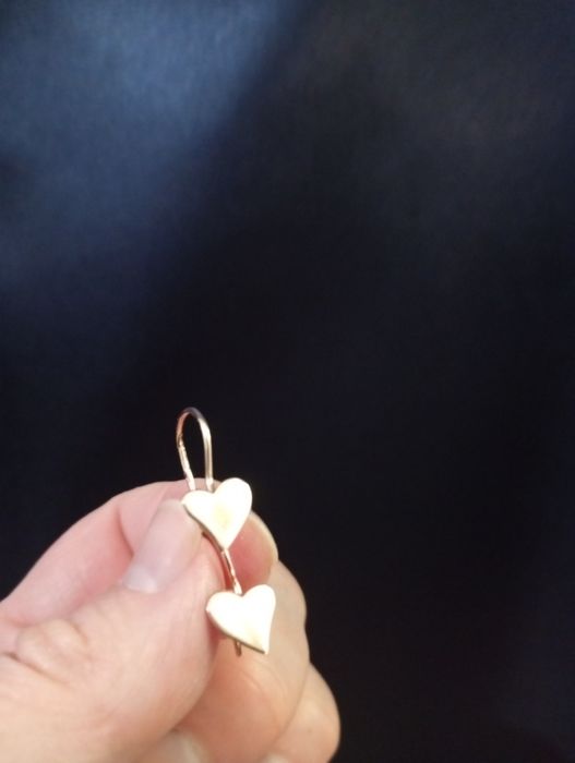 Золоті сережки 585 проба