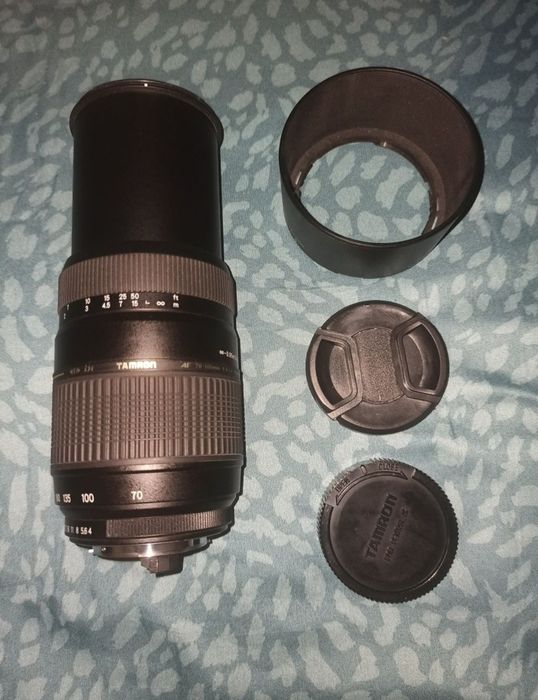 tamron af 70-300mm tele-macro (1:2) ф62 А17 б/у