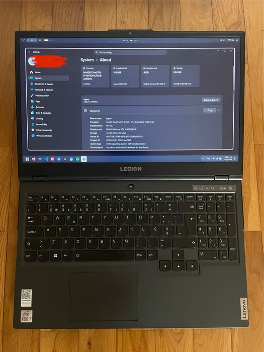 Lenovo Legion 5 | GTX 1650 Ti | 16gb ram