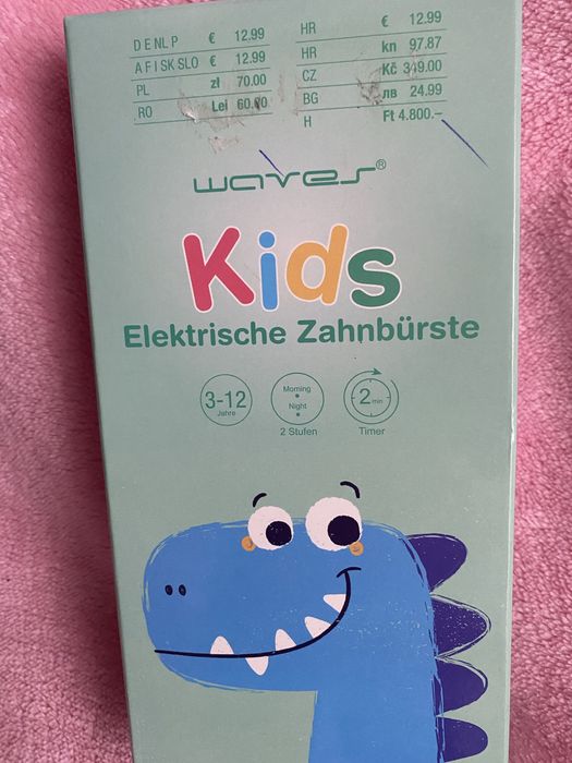 Elektryczna szczoteczka do zębów dla dzieci