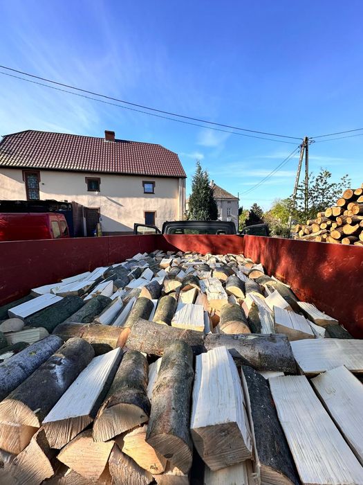 Promocja drewno kominkowe opałowe BUK Brzoza Jesion Dąb