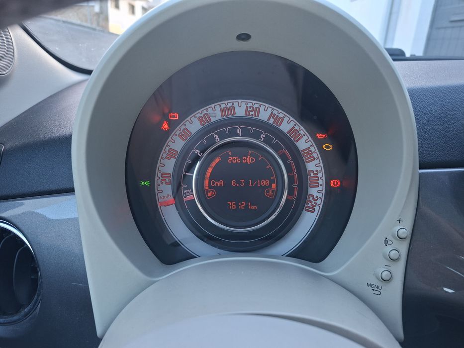 Fiat 500, 1.2 gasolina novo