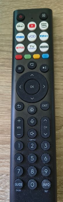 Oryginalny pilot HiSense Smart TV