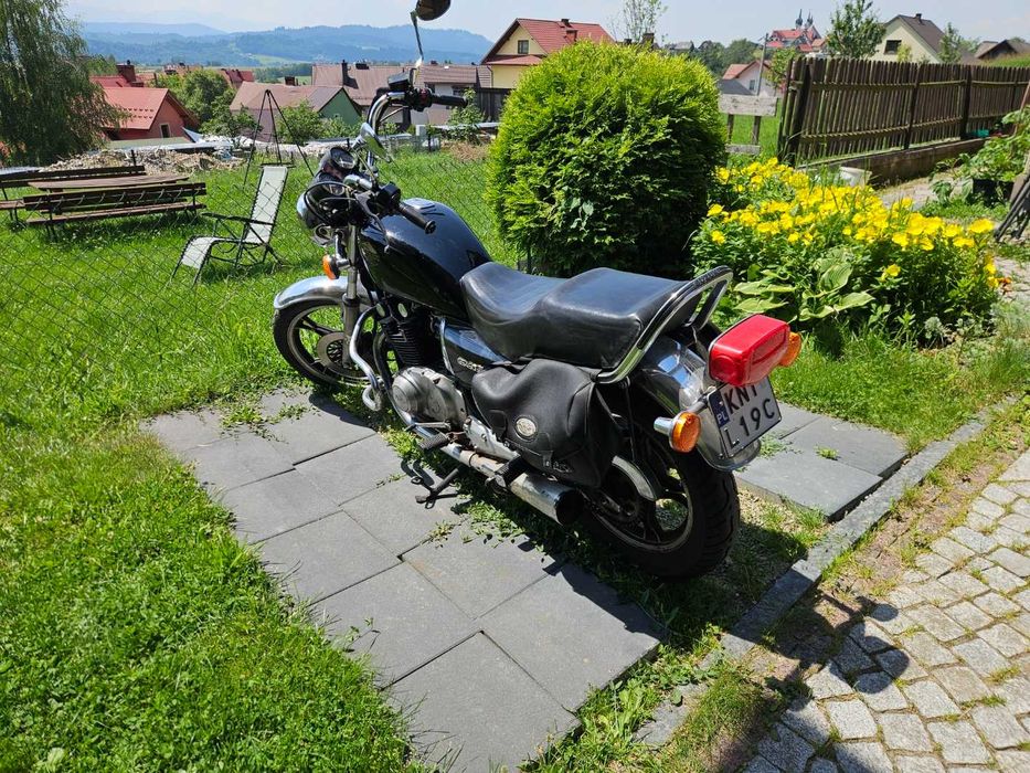 Suzuki GS 450 L po serwisie nowe opony, akumulator, olej