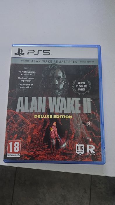 Alan Wake 2 Deluxe Edition playstation 5