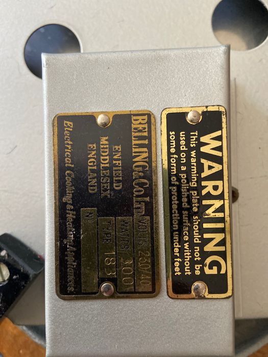 Base aquecida para tachos