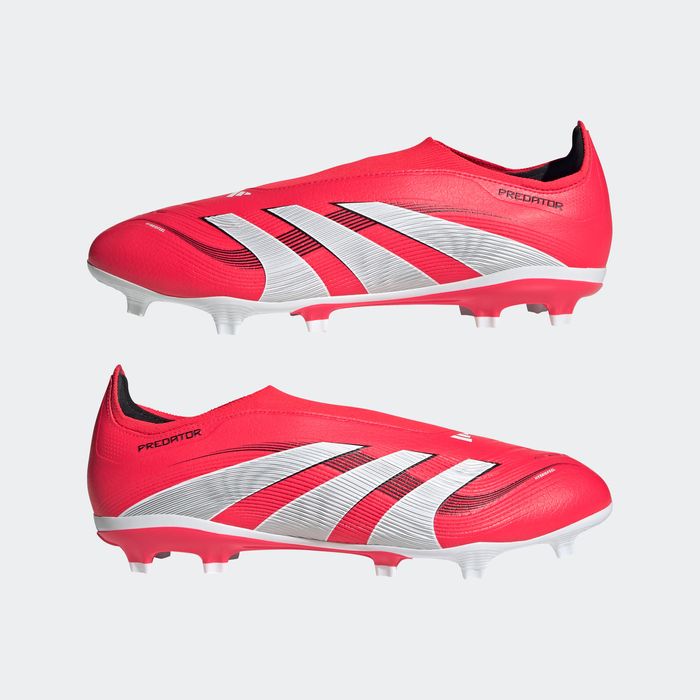 Chuteiras de Futebol Adulto Adidas Predator League Laceless FG/MG
