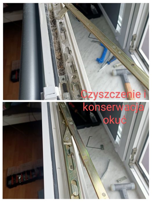 Pogwarancyjny serwis naprawa  regulacja okien PVC Montaż nawiewników