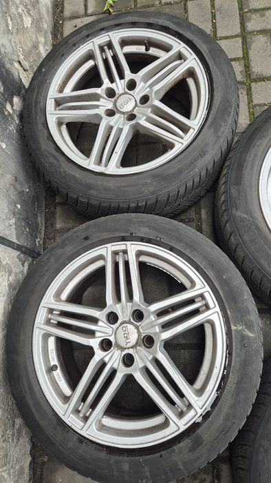 Alufelgi 5x112 17" opony 225/50r17 audi mercedes VW opony