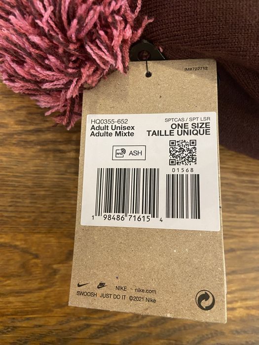 Шапка унісекс Nike peak beanie sc otdr h25 l (HQ0355-652)