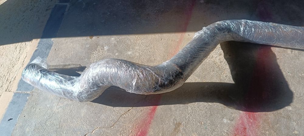 Linha de escape em inox