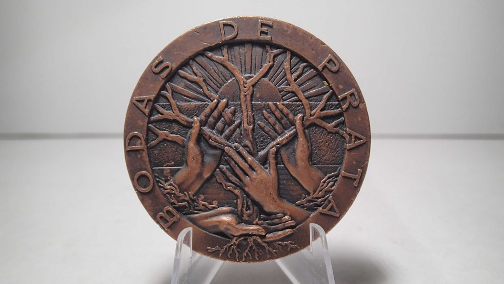 Medalha em Cobre de Cabral Antunes, Bodas de Prata