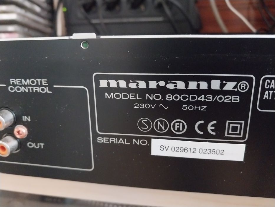 Marantz cd player cd 43