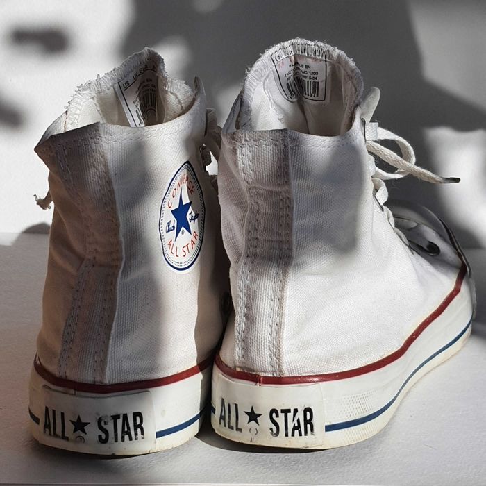 Белые высокие текстильные кеды Converse Chuck Taylor All Star 39EU