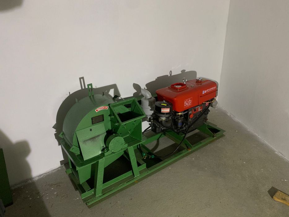 Pelletizadora e moinho martelos