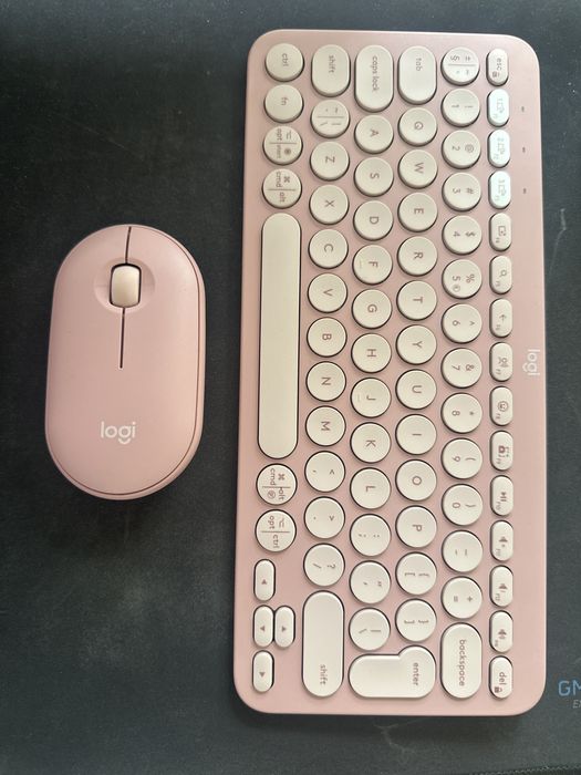 Teclado e mouse logi