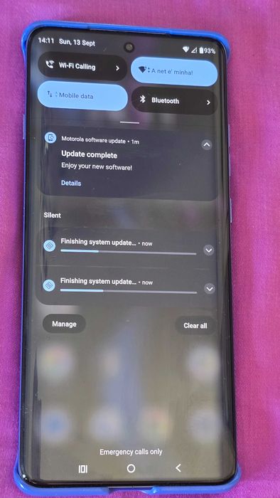 Telemóvel Motorola Edge 60 Pro 5G 12GB/512GB | Caixa e Capa Original