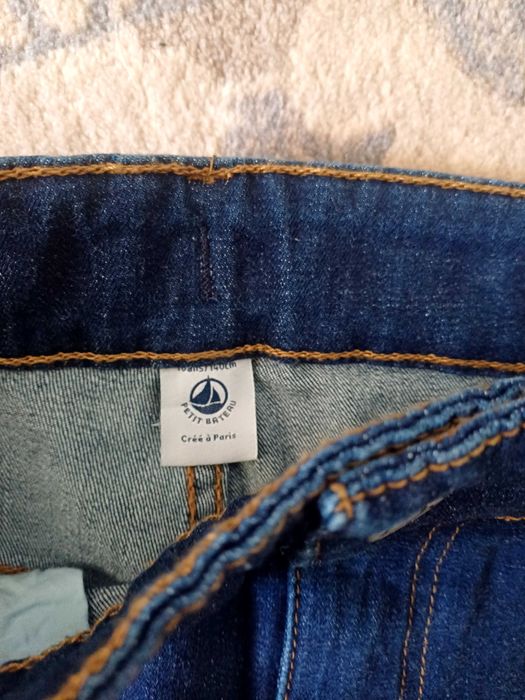 Jeansy spodnie chłopięce Petit Bateau roz. 140. Nowe