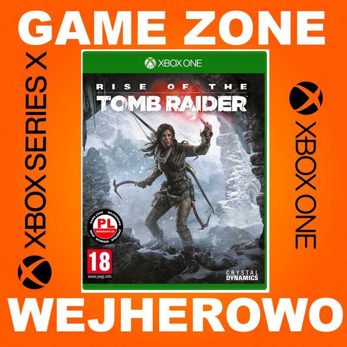 RISE of the TOMB RAIDER Xbox One + S + X + Series X = PŁYTA PL = gra do konsol Xbox