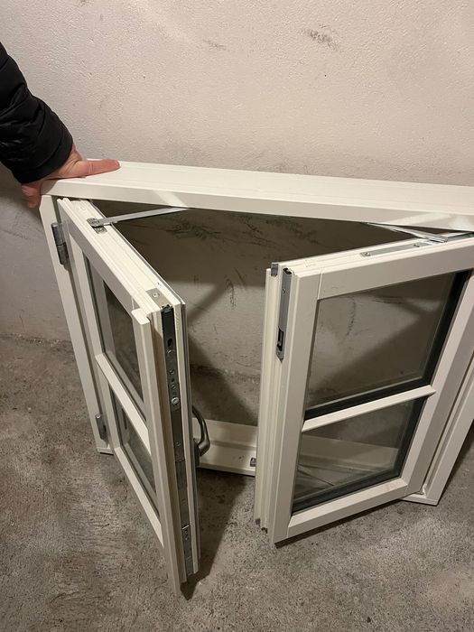 Okno nowe piękne styl duński 81 x 70