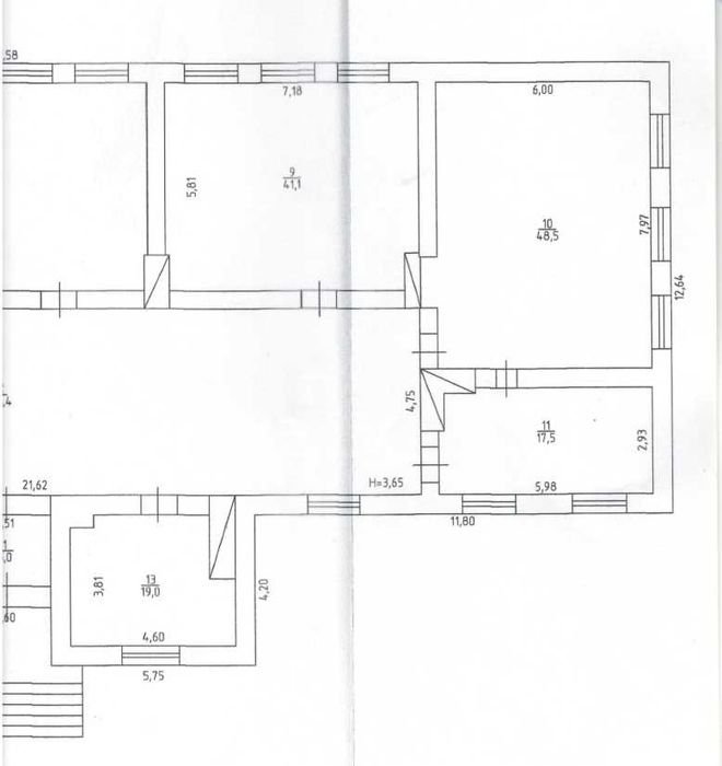 Нежитлова будівля 412 м2, Курилівка, вул. Кармелюка,18-А