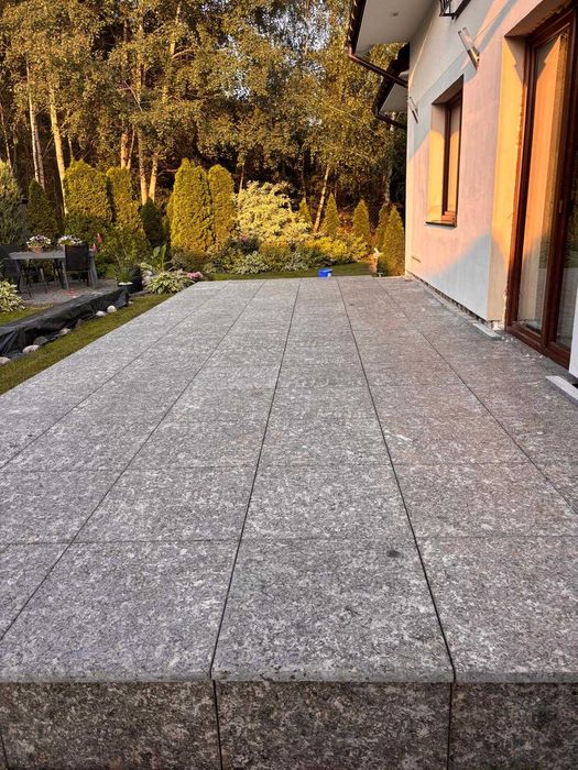 WYPRZEDAŻ !! Kostka brukowa  Granitowa Cięta na podjazd