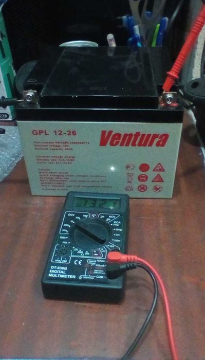 Аккумулятор Ventura GPL 12v 26Ач