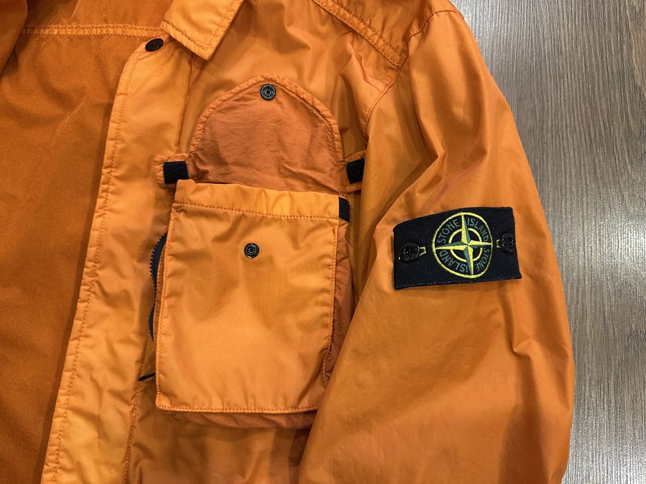 Stone Island 2015 Fall/ Winter Lamy Flock Thick Nylon Jacket - L