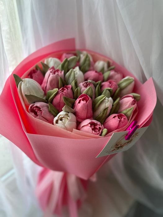 Зефирный букет, зефір, домашній зефір, подарунок,квіти з зефіру, зефир