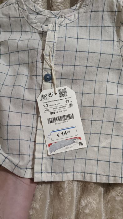 Zara блуза для дівчинки