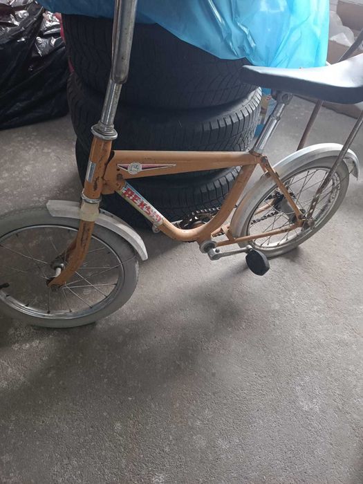 Rower dziecięcy retro, PRL Reksio