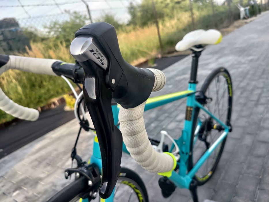 Cube Axial WLS Race Women 105 Aqua/Lime