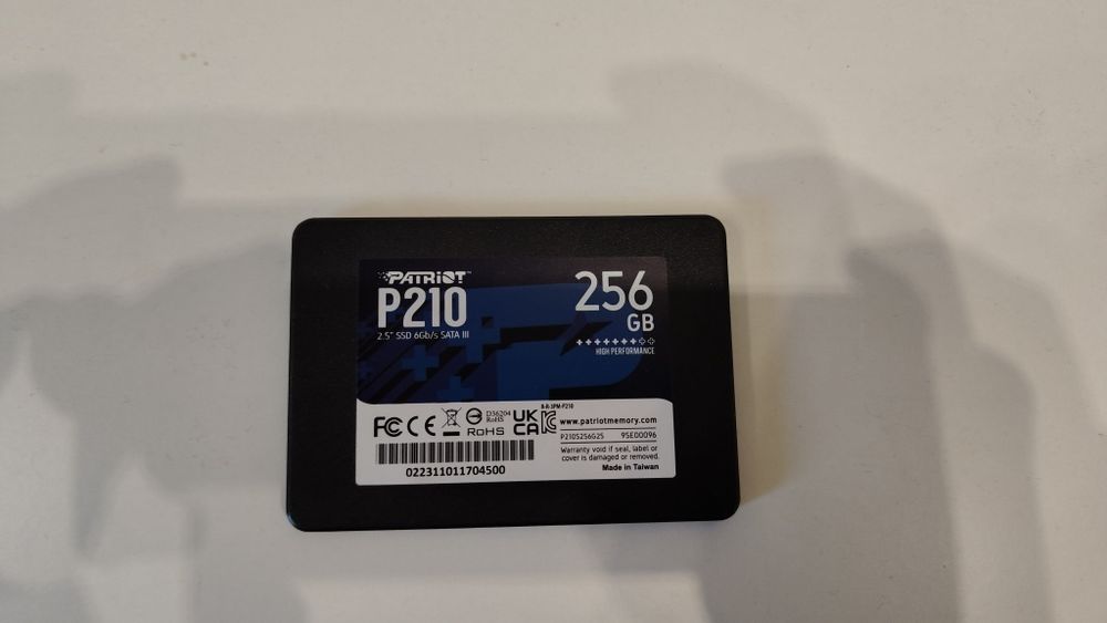 Жёсткий диск SSD Patriot 256 Gb