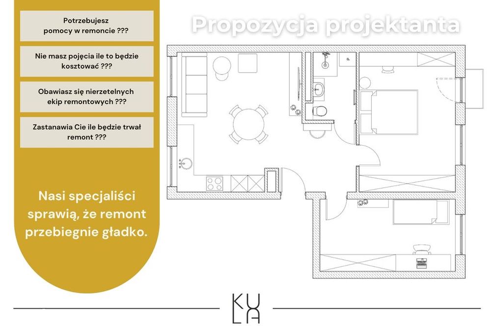 Ustawne 59 m2 z widokiem na zieleń!