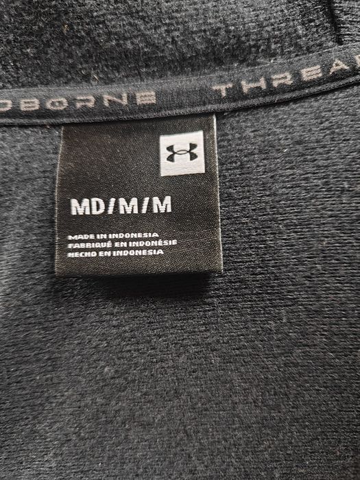 Біла-чорна кофта under armour