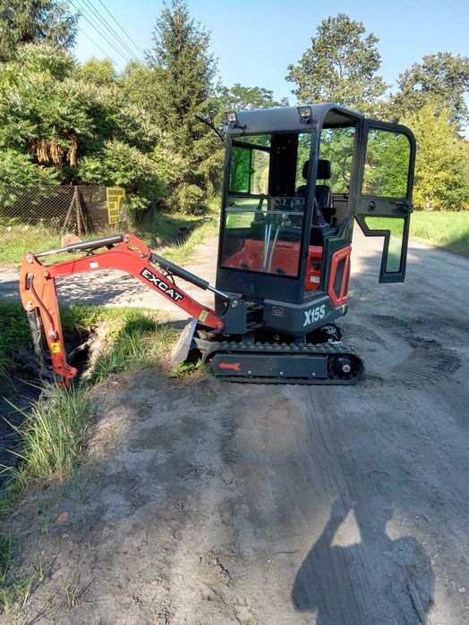 Usługi minikoparką