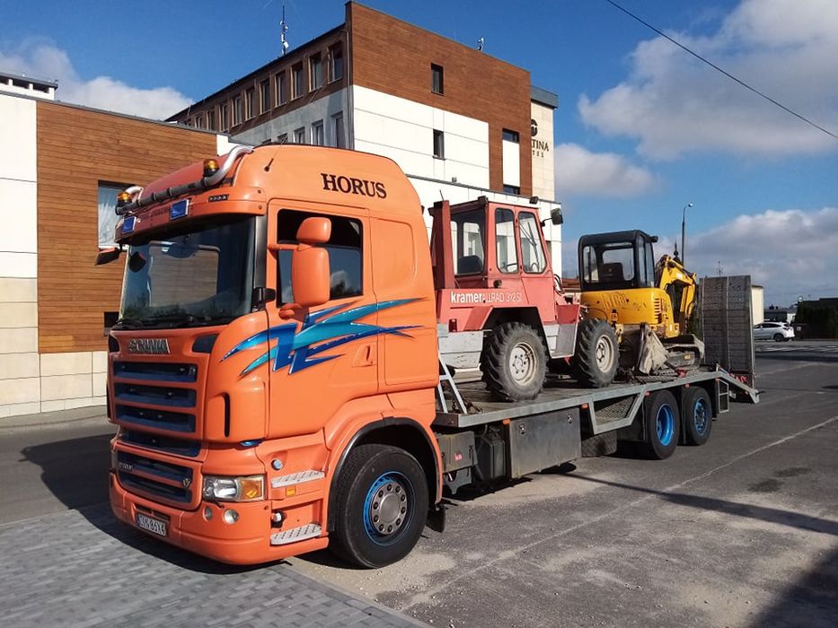 Scania autolaweta platforma 2008 R500