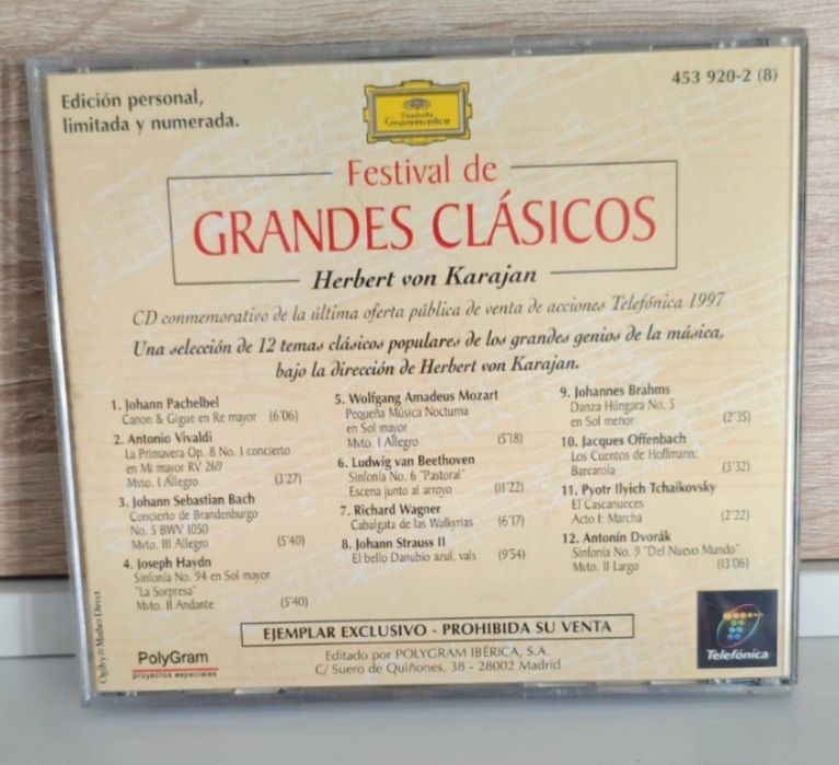 CD Karajan - Grandes Clássicos
