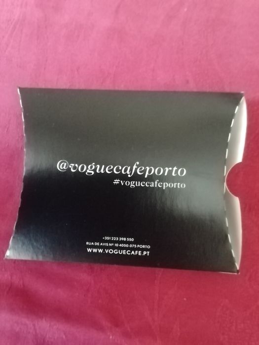 Porta máscara Vogue Café