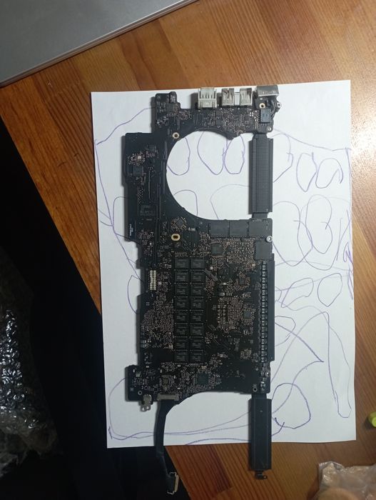 Материнська карта MacBook pro 15 retina mid 2012, і7, 16гб