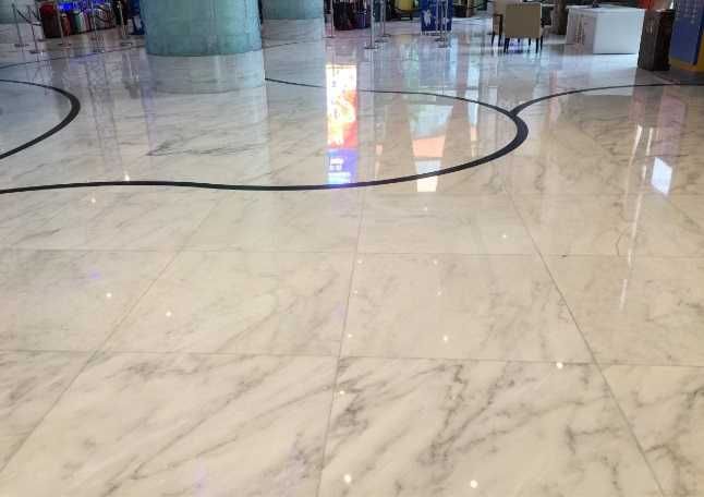 Gres BIAŁY MARMUR poler 120x60 WYSOKI POŁYSK gat.I