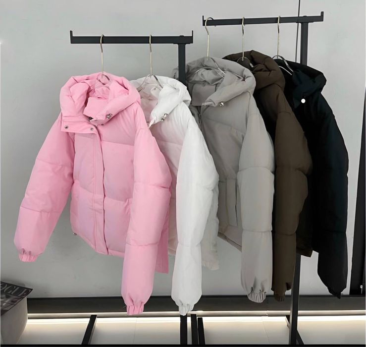 Женская зимняя куртка с капюшоном/Жіноча зимова куртка INs