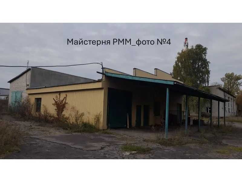 ПРОДАЖ - Цех стружки - майстерня РММ, їдальня та цех хвойного екстракту, площею 1289,0 кв.м. м. Володимир, вул. Сонячна, 1