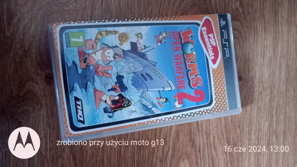 Gra na psp worms open warfare 2