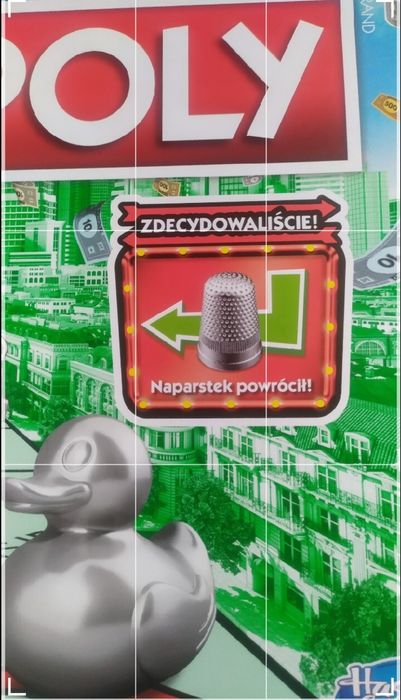 Oryginalna Gra Monopoly Classic + Naparstek