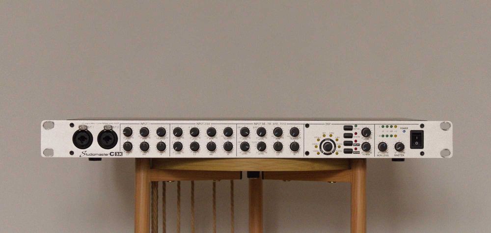 Studiomaster C3X / Mixer / Mikser / Rack 1U / DSP