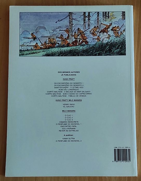 Bd - Verão Indio  - Milo Manara